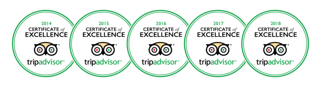 BE Trip Advisor Certificate of Excellence Icon